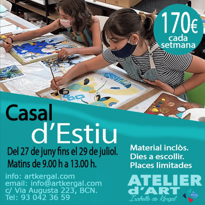 Activity - Atelier d'Art Isabelle de Kergal Casal d'Estiu